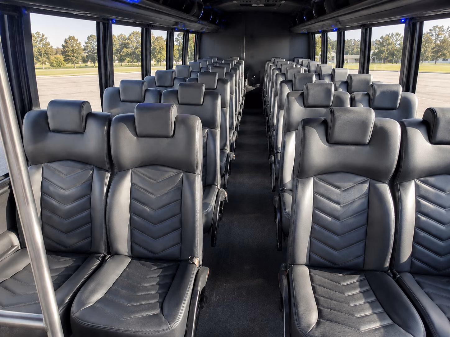 20 passenger minibus inside