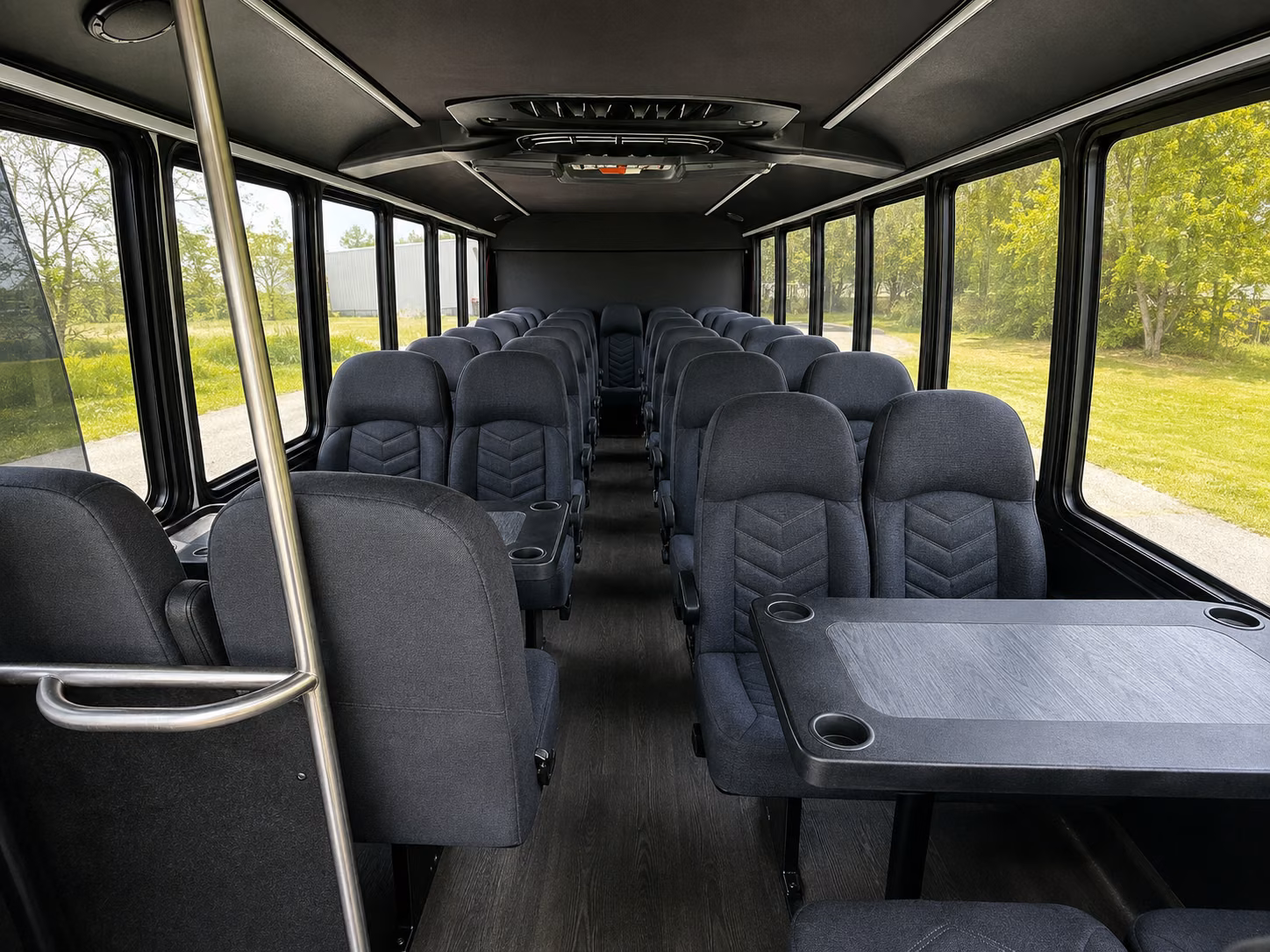 airport transfer buses for wedding guests flying into newark liberty