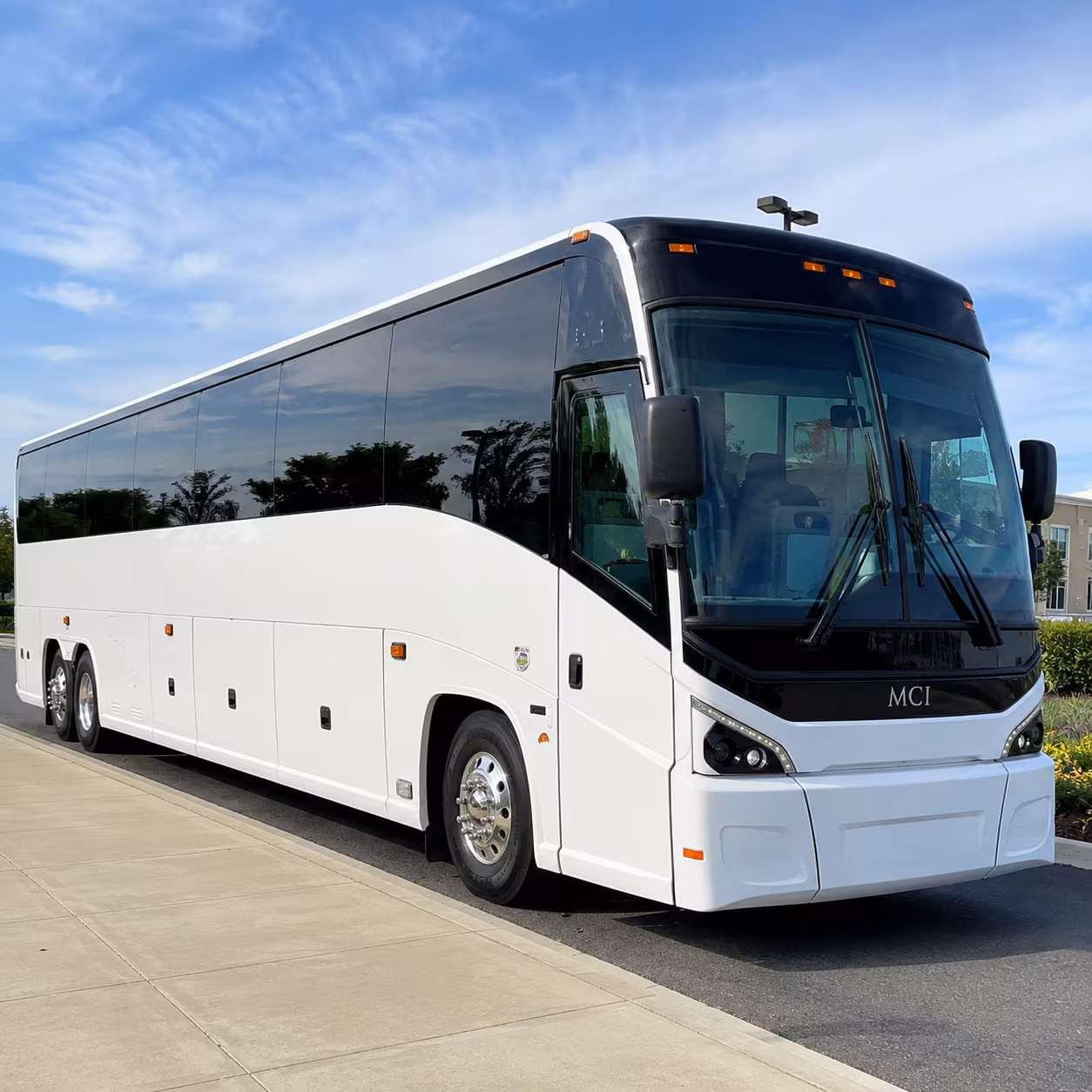 daily commuter shuttle buses between elizabeth and newark for corporate teams