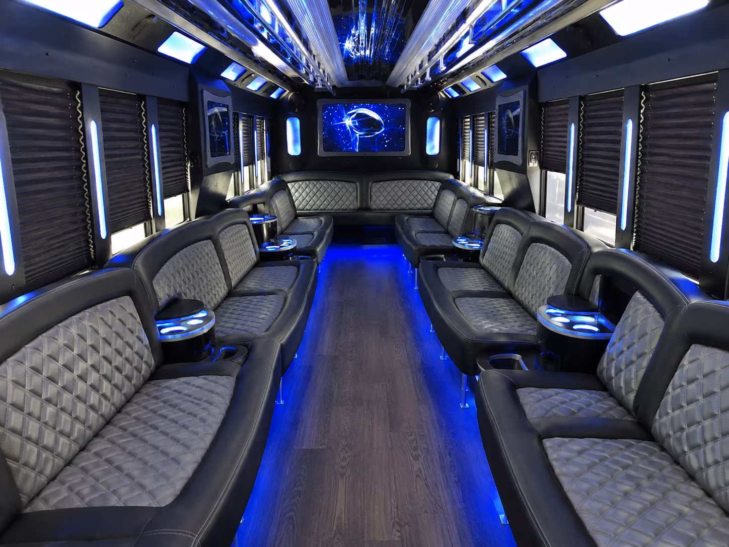 elizabeth night out party bus rental