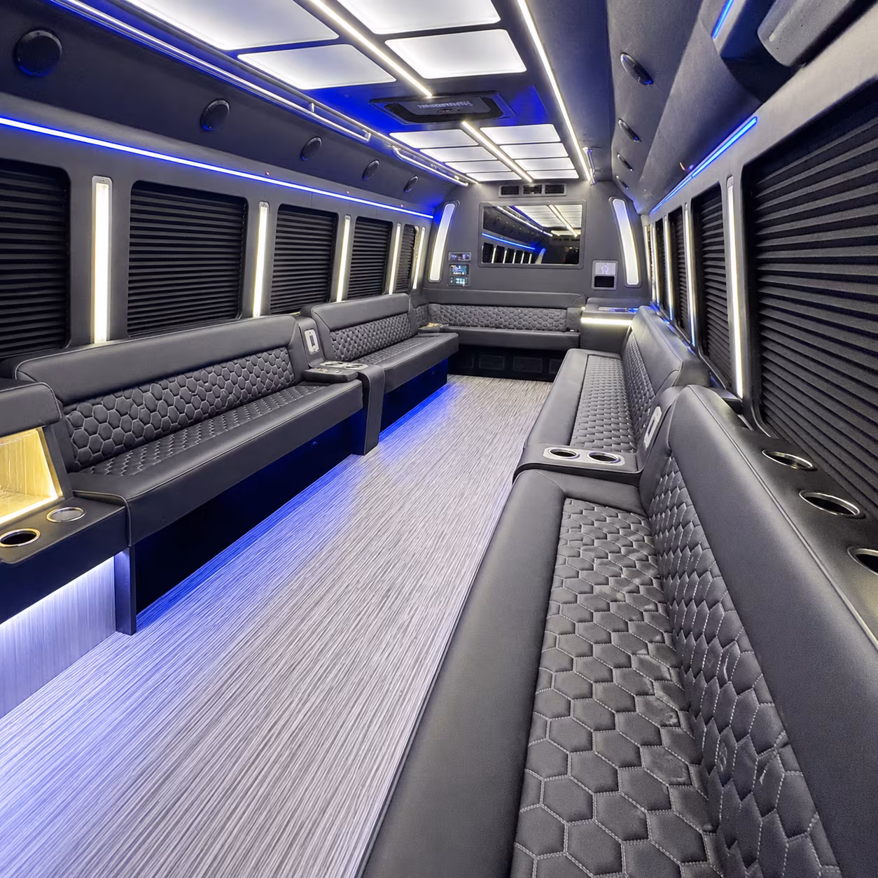elizabeth party bus rentals inside