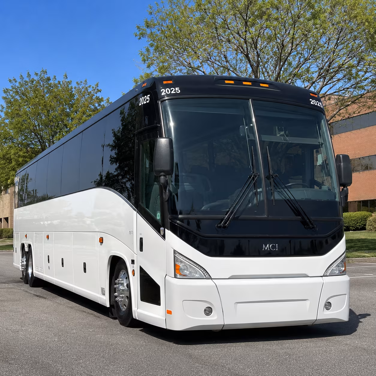 multi site employee shuttle buses across union county for large employers