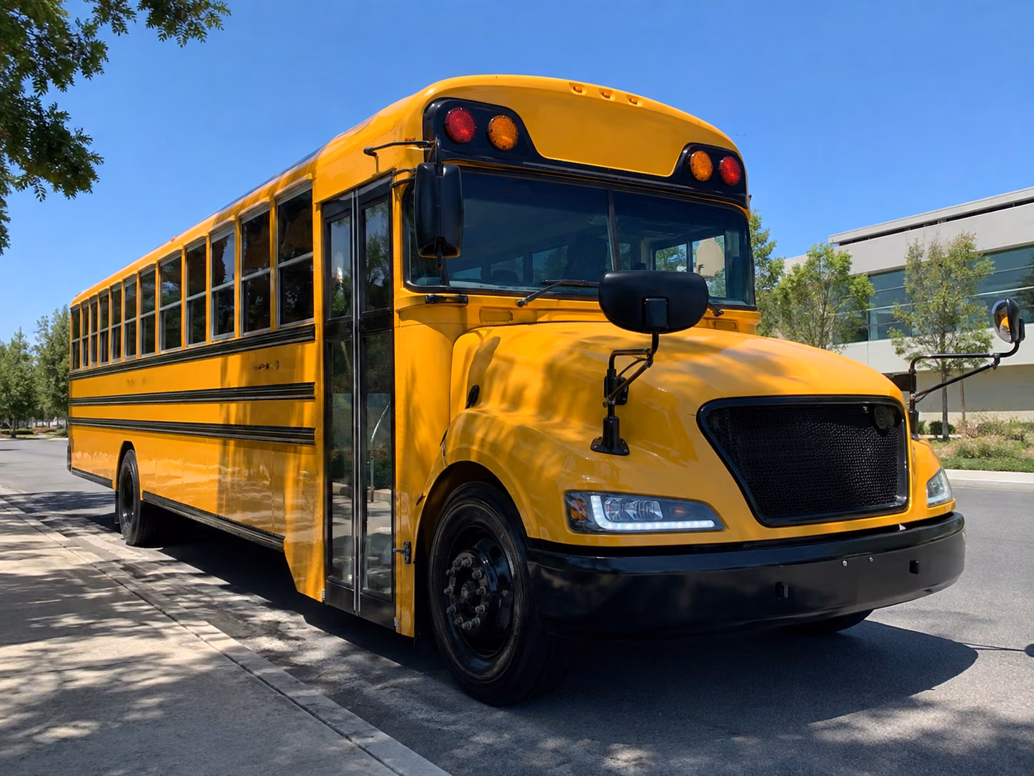 school buses for elizabeth nature center and outdoor education field trips